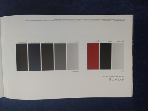 Jaguar F-Type Spezifikation und Preise Prospekt 12.2013 - Picture 3 of 4