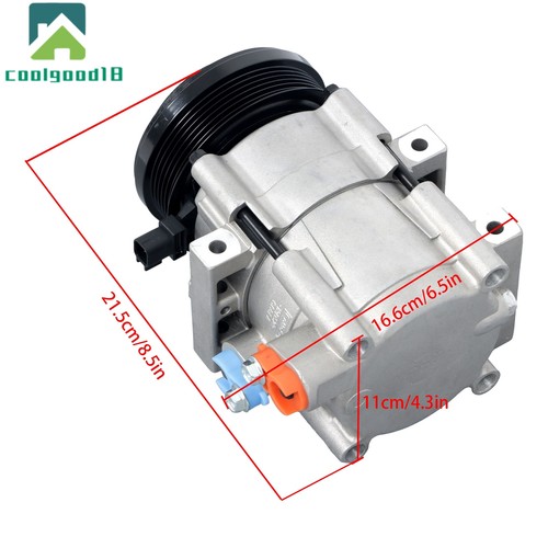 Compresor de aire acondicionado con embrague CO 10906C para Ford Explorer 2006 2007 2008 2009-2010 - Imagen 15 de 17