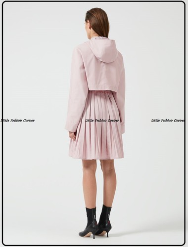 €780🌟SPORTMAX by Max Mara Plisse' Detail Trench Coat USA6_IT40_DE36_GB8_FR38 - Picture 5 of 22