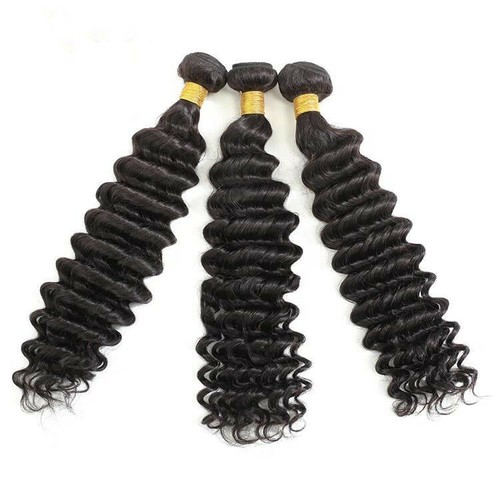 Brazilian Human Hair Extensions, Weft Virgin Hair, 1B Natural Black, Brand New - Picture 7 of 12