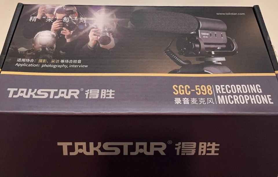 Micrófono de entrevista TAKSTAR SGC-598 Foto 2 de 2