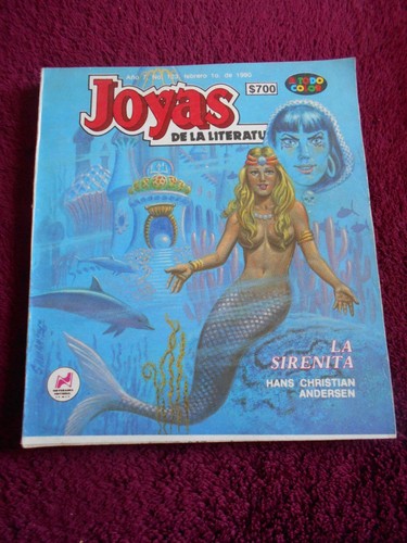 JOYAS comic THE LITTLE MERMAID illustrated HANS CHRISTIAN ANDERSEN SIREN classic