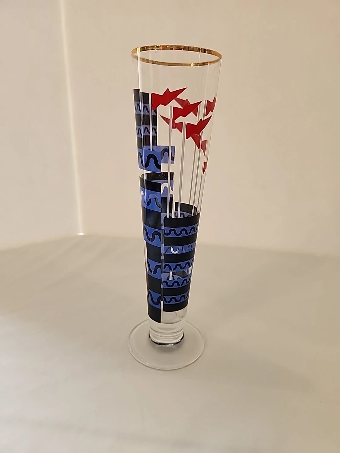 Ritzenhoff Pilsner Beer Glass 12oz Designed By Alessandro Mendini