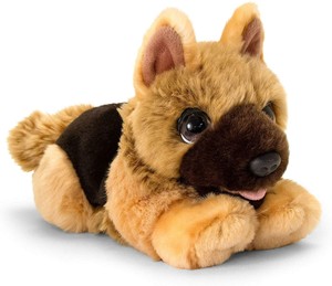 KEEL TOYS 47 cm SIGNATURE CUDDLY PUPPY ALSATION SOFT TOY | eBay