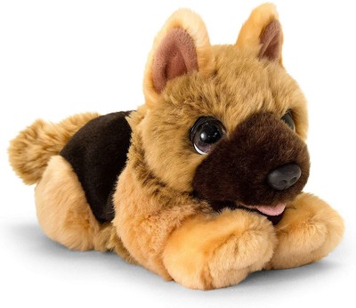 KEEL TOYS 47 cm SIGNATURE CUDDLY PUPPY ALSATION SOFT TOY | eBay