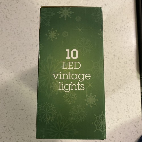 Sylvania 10 Bulb LED Vintage Drop Light Set 15ft Total Length - Picture 4 of 5