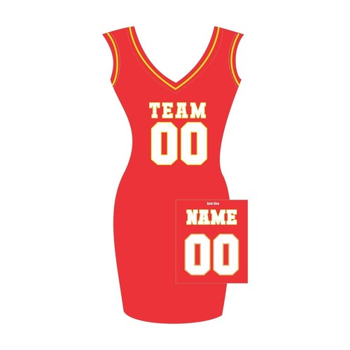 Custom Kids Football Jersey Dress – Personalized with Name & Number - Picture 98 of 111