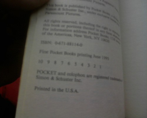 1st EDITION & 1st PRINT RUN Star Trek Devil in the Sky John Betancourt Greg Cox - Picture 2 of 2