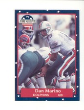 1991 Fleer SS Stars 'n Stripes DAN MARINO Miami Dolphins Card