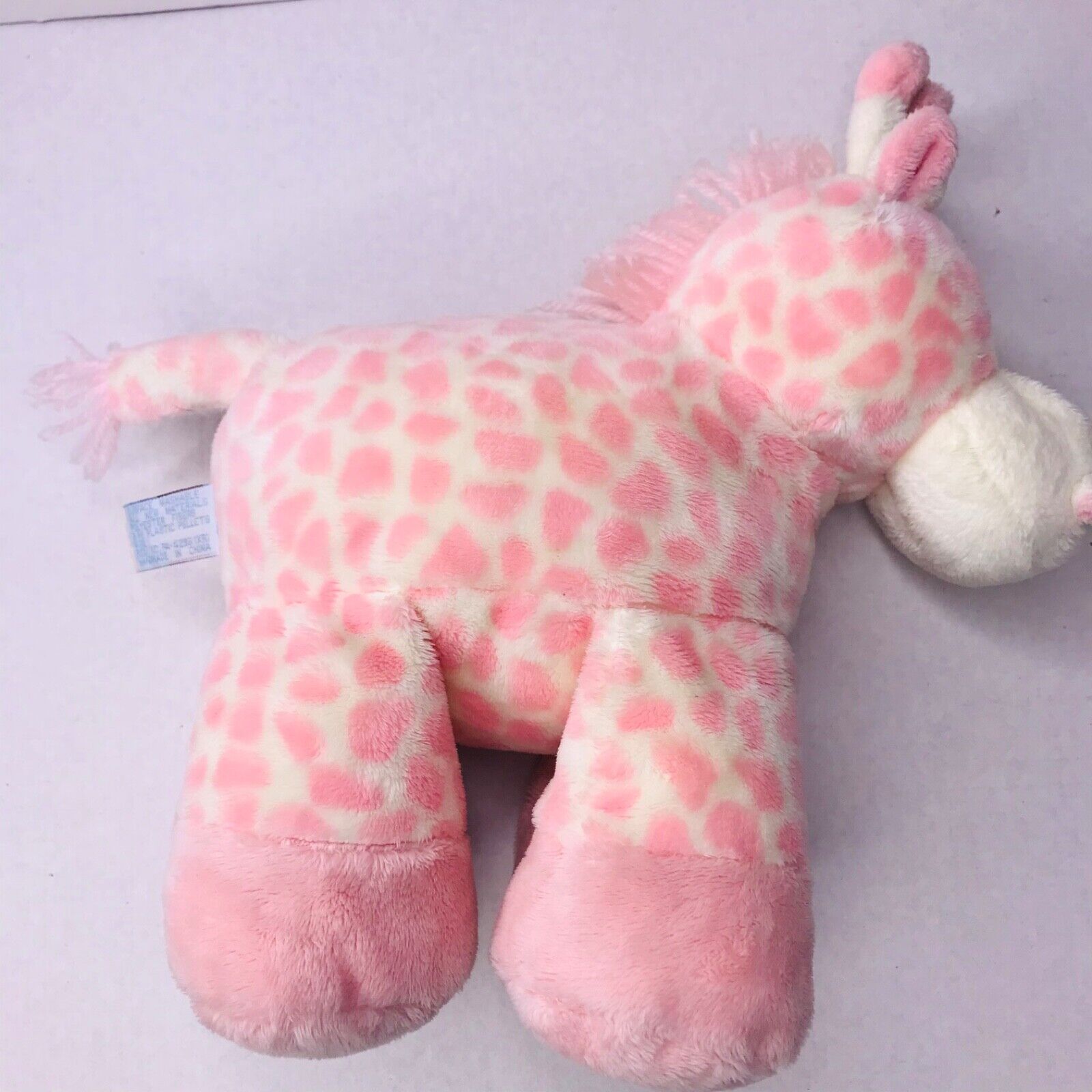 Aurora Baby Pink Giraffe Plush Stuffed Animal Beanbag Floppy | eBay