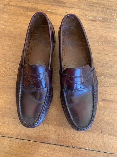 Allen Edmonds Walden Ox Blood Penny Loafers 10 D USA - Picture 9 of 12