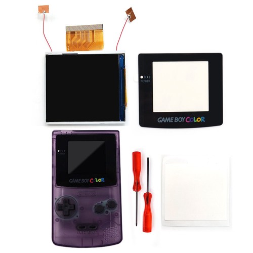 Kits de Pantalla LCD Retroiluminación 2.45" Gameboy Color GBC IPS SIN SOLDADURA Menú Incorporado - Imagen 16 de 42