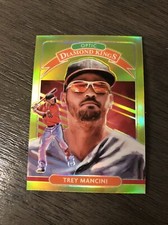 2020 Donruss Optic-Diamond Kings-Trey Mancini Lime Green Prizm-Mint