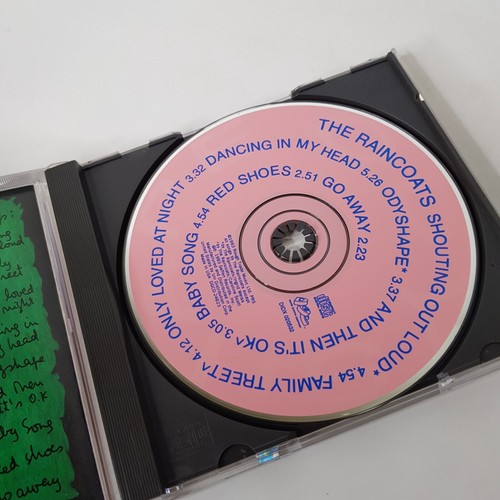 The Raincoats Odysh Ape Shouting Out Loud Dancing In My Head Red Shoes 1993 CD - Picture 4 of 5