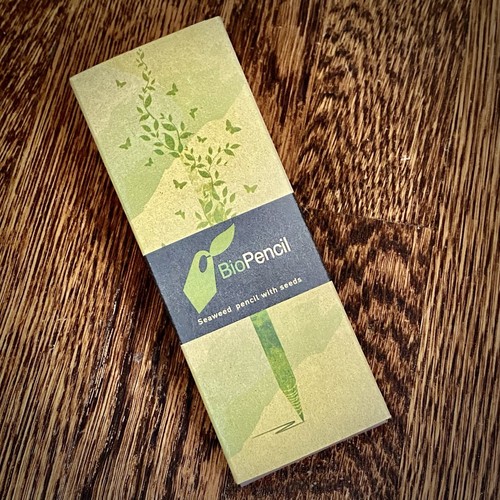 BioPencil Seaweed w/ Seeds Peru Eco-Friendly Sustainable Multiuse *NIB*NRFB* - Picture 2 of 5