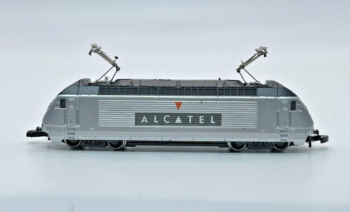 Z Scale Marklin "Alcatel" Electric Locomotive with Custom Wood Case - Picture 5 of 10