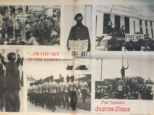 BLACK PANTHERS SAN FRANCISCO Express Times July 17 1968 V1N26 Free Huey P Newton - Foto 4 di 10