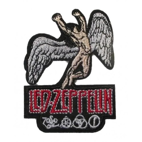 LED ZEPPELIN PATCHES IRON ON DIY EMBROIDERED PATCHES VINTAGE MUSIC BAND PATCHES - Picture 3 of 25