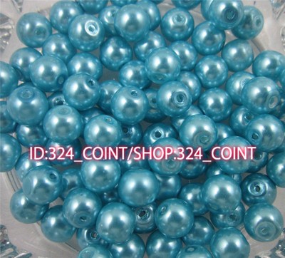 Z003 dark red Glass Pearl Round Spacer Loose Beads 4//6//8//10mm Wholesale
