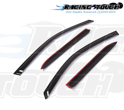 For Chrysler 300 300C 11-16 Dark Grey Out-Channel Window Visor Sun Guard 4pcs - Bild 1 von 6