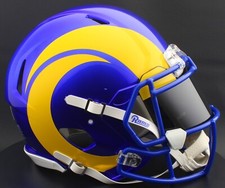 LOS ANGELES RAMS NFL Riddell SPEED Full Size Authentic Football Helmet