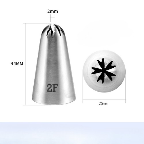 Icing Nozzles Set Cake Tips Cream Decoration Pastry Cupcake Baking Tool - Picture 12 of 13