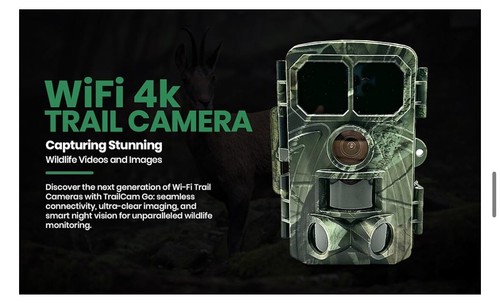 Trail Kamera Nachtsicht Jagd 4k 48MP Wildlife 2" TFT Dunkelheit Überwachung - Bild 14 von 17