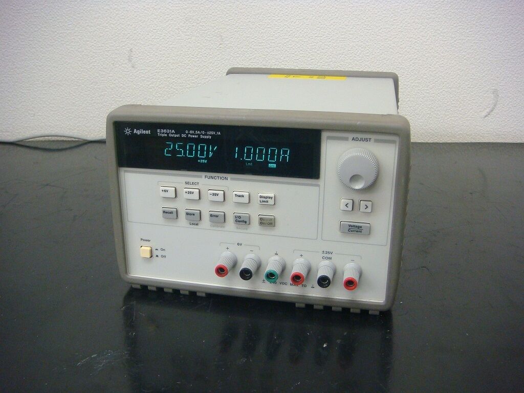 Agilent E3631A Triple Output +-25V 6V Power Supply | eBay Agilent E3631A Triple Output +-25V 6V Power Supply | eBay