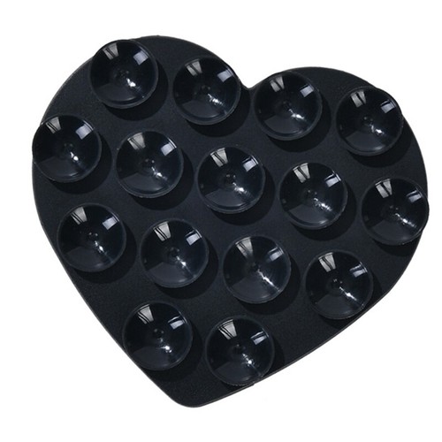 Suction Cup Phone Mount Shower Silicone Suction Phone Case Grip Stand - Bild 14 von 14