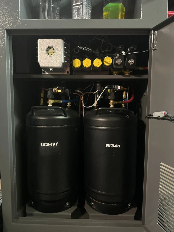 Vollautomatisches Dual Klimaservicegerät -Klima Wartung Kombigerät R134a/R1234yf - Bild 4 von 4