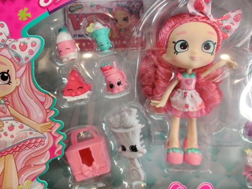 Shopkins Shoppies Lucy Smoothie Food Fair Super Shopper Pack Exclusive Shoppie - Picture 10 of 12