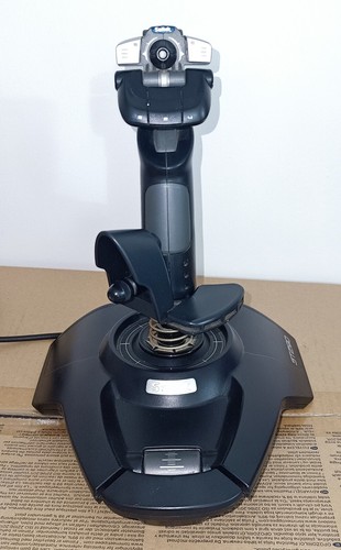 SAITEK ST290 USB CLOCHE DI VOLO CONTROLLER FUNZIONANTE STICK A MOLLA JOYSTICK PC - Picture 9 of 10