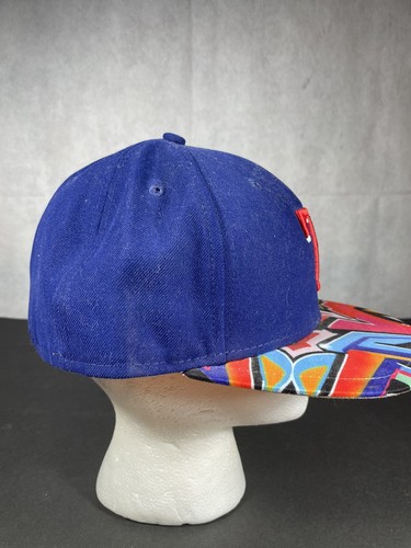 Texas Rangers New Era 59Fifty Fitted Hat 7 5/8 Cap MLB Baseball Fitted Colorful - Picture 3 of 7