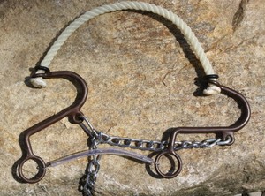Aime Imports Westen AT Rope Nose Little S Hackamore