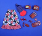 Vintage Mattel ~ BUSY BARBIE with HOLDIN' HANDS OUTFIT & ACCESSORIES ~ No flaws!