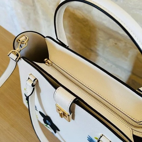 KATE SPADE Phoebe Floral Applique Medium Satchel Bag/Wallet Option - Picture 18 of 37