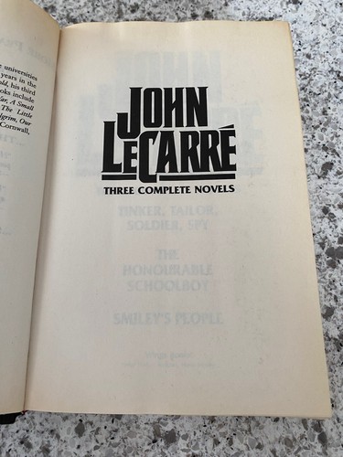 Three Complete Novels by John Le Carre Smileys People & More Hardcover Book 1995 - Bild 4 von 5