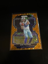 Simi Fehoko 2021 Panini Prizm Orange Disco Prizm RC Cowboys 371 PWE