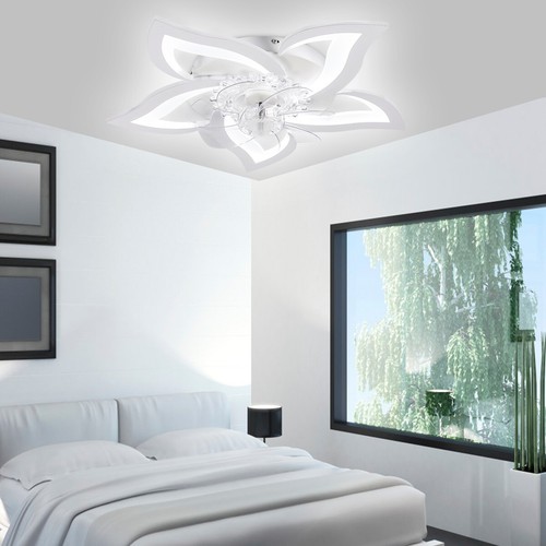 Ceiling Fan with Lighting LED Light Adjustable Wind Speed Remote Control UK - Picture 6 of 12