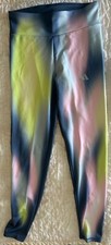 New NWT Adidas Leggings Girls Size XL Colorful 16 Slim Fit