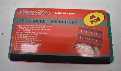 Phun Da 46 Piece Socket Wrench Set 1-1/4