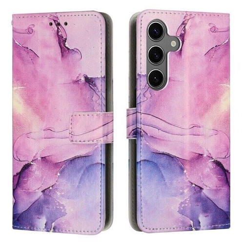 Strap Leather Marble Wallet Phone Case For Samsung A05S A15 A16 A35 A55 A54 A34 - Picture 41 of 54