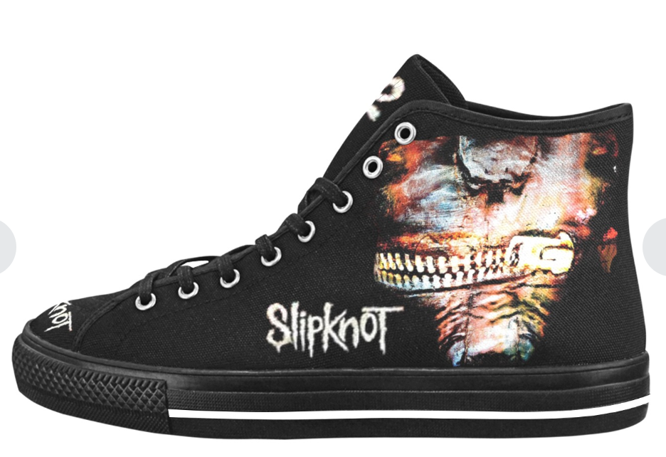 Slipknot Men's high top shoes Rock and Roll Shoes
