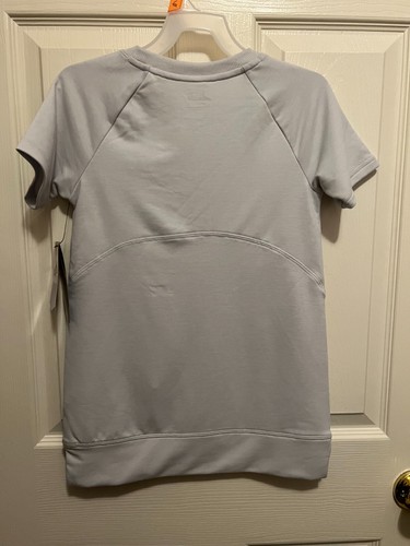 AVIA GIRLS LONGER LENGTH GRAY COLORED STUDIO TUNIC TOP SIZE S 6/6X NWT - Picture 9 of 11