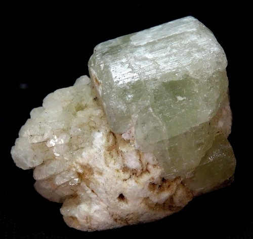 NATURAL FLUORAPATITE-54 CARATS FLUORAPATITE & FELDSPAR FROM PAKISTAN, (K-149), - Picture 1 of 10