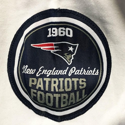 NFL Men New England Patriots Zipper Hoody Sweatshirt Small-XL Hoodie Logo - Picture 3 of 3