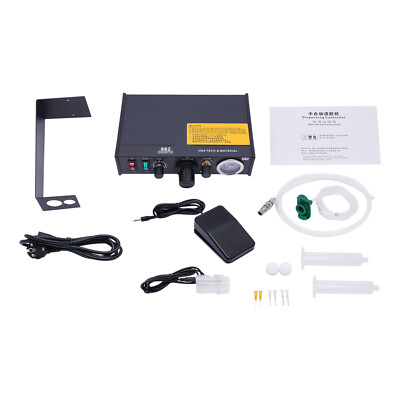 982 Semi-Automatic Glue Dispenser Machine For Yellow Glue Solder Paste DHL 220V