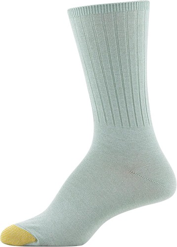 GOLDTOE Women's Casual Texture Ribbed Crew Socks (6 Pairs) - Picture 48 of 57