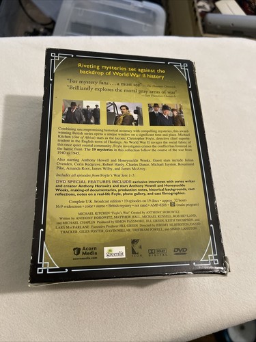 Foyle's War Season 1-5. Acorn Media. Starring Michael Kitchen From Dunkirk to VE - Picture 3 of 4