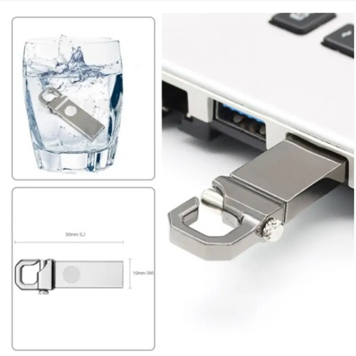 USB Stick 2TB Metall U-Disk Flash Laufwerk Schlüsselanhänger Speicherstick DE - Bild 6 von 9